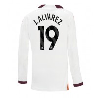 Manchester City Julian Alvarez #19 Gostujuci Dres 2023-24 Dugi Rukav